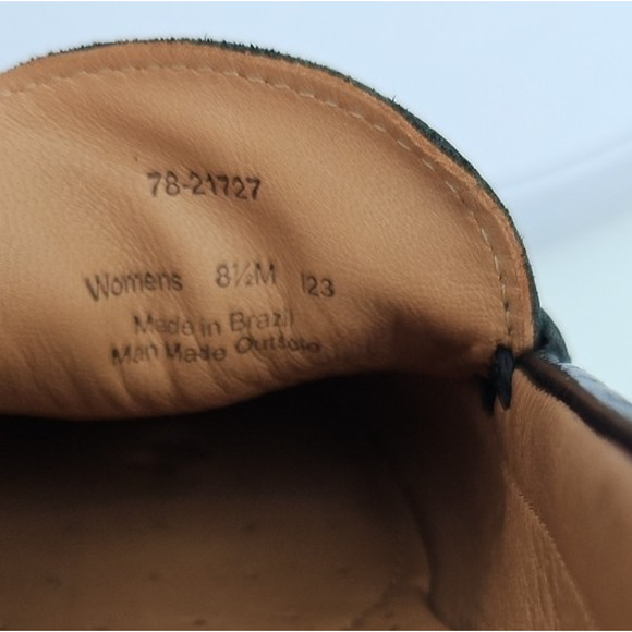 Johnston & Murphy Emmalyn Bit Loafer Black Leather Lug Sole Comfort Womes Sz 8.5 - Picture 10 of 16